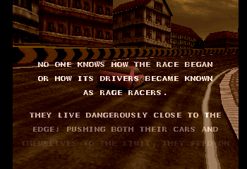 Rage Racer Screenthot 2